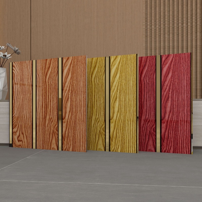 Pvc Panel Background - Luxury Wood Grain Wall Panels with