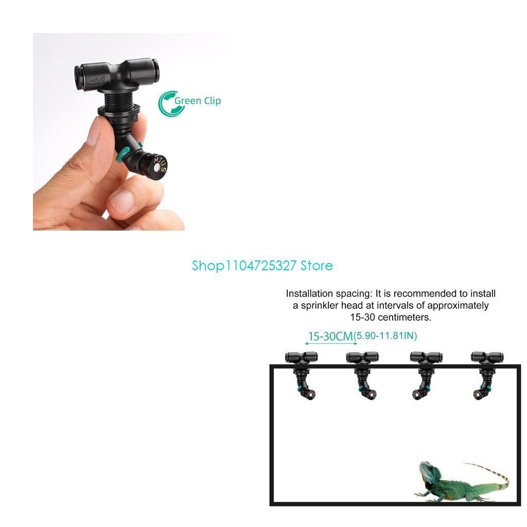 Misting Nozzle Reptile - D8KF Replacement Terrariums Misters Nozzle 360°