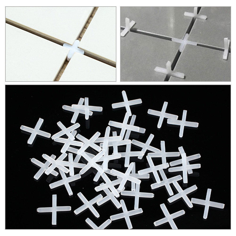 1000Pcs Cross Tile Spacers Hea - огляд і ціна Ceramic Tile Floor