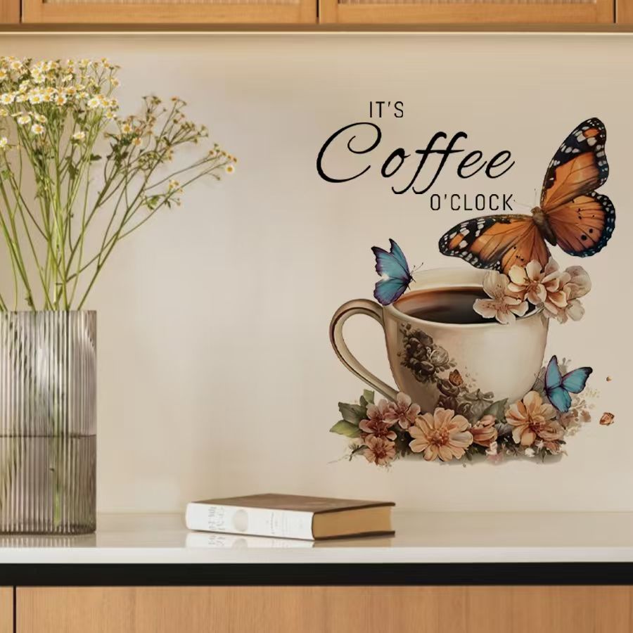 IT's Coffee O'Clock Creative P - огляд і ціна Pvc Panel Background