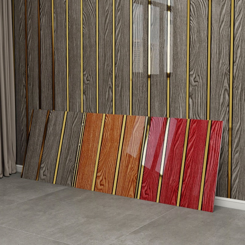 Luxury Wood Grain Wall Panels  - огляд і ціна Pvc Panel Background