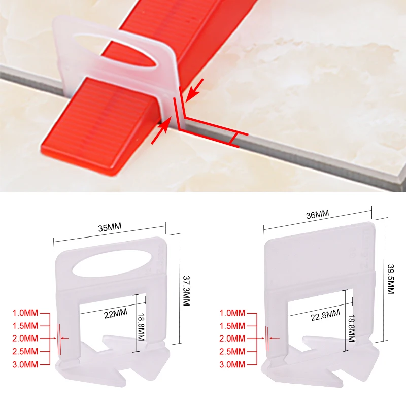 100pcs 1/1.5/2/2.5/3mm Ceramic - огляд і ціна Ceramic Tile Floor