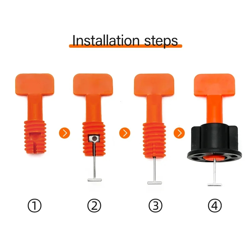 51-204Pcs Floor Tile Leveling  - огляд і ціна Ceramic Tile Floor