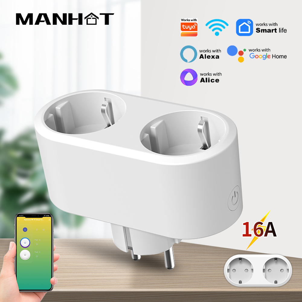 WiFi Smart Plug Dual Outlet 16 - огляд і ціна Timer Dual Outlet