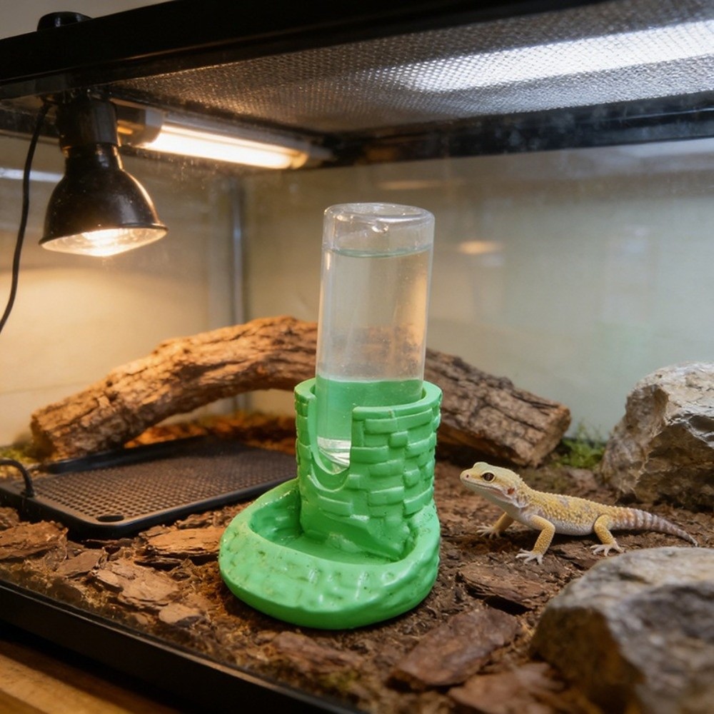 Plastic Reptiles Water Feeder  - огляд і ціна Water Dish Reptile
