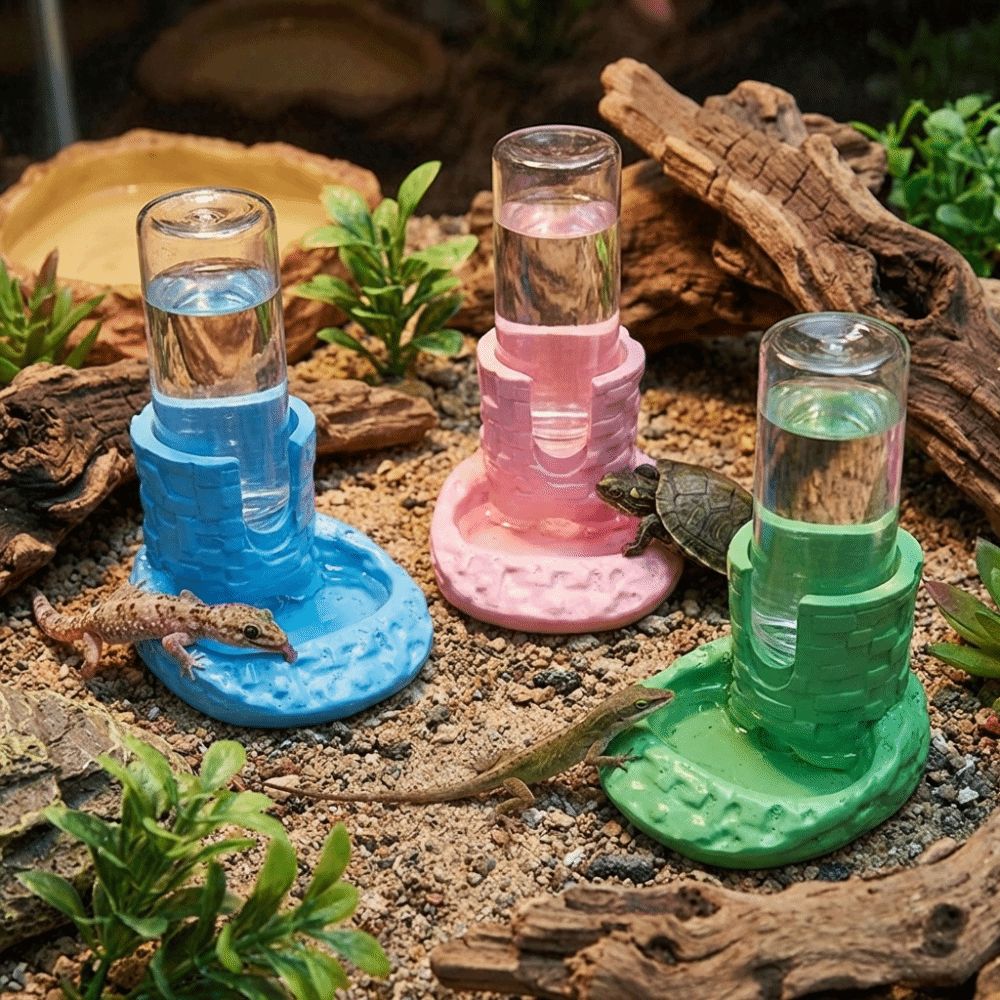 Plastic Reptiles Water Feeder  - огляд і ціна Water Dish Reptile