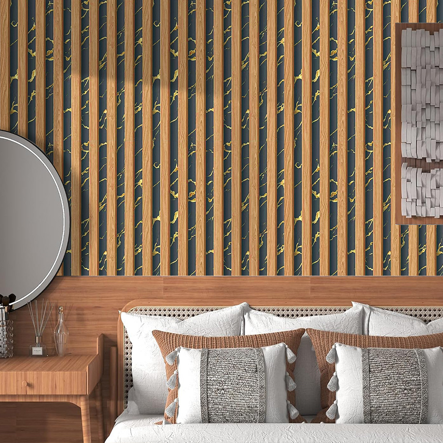 Yellow Grid Striped Self-adhes - огляд і ціна Pvc Panel Background