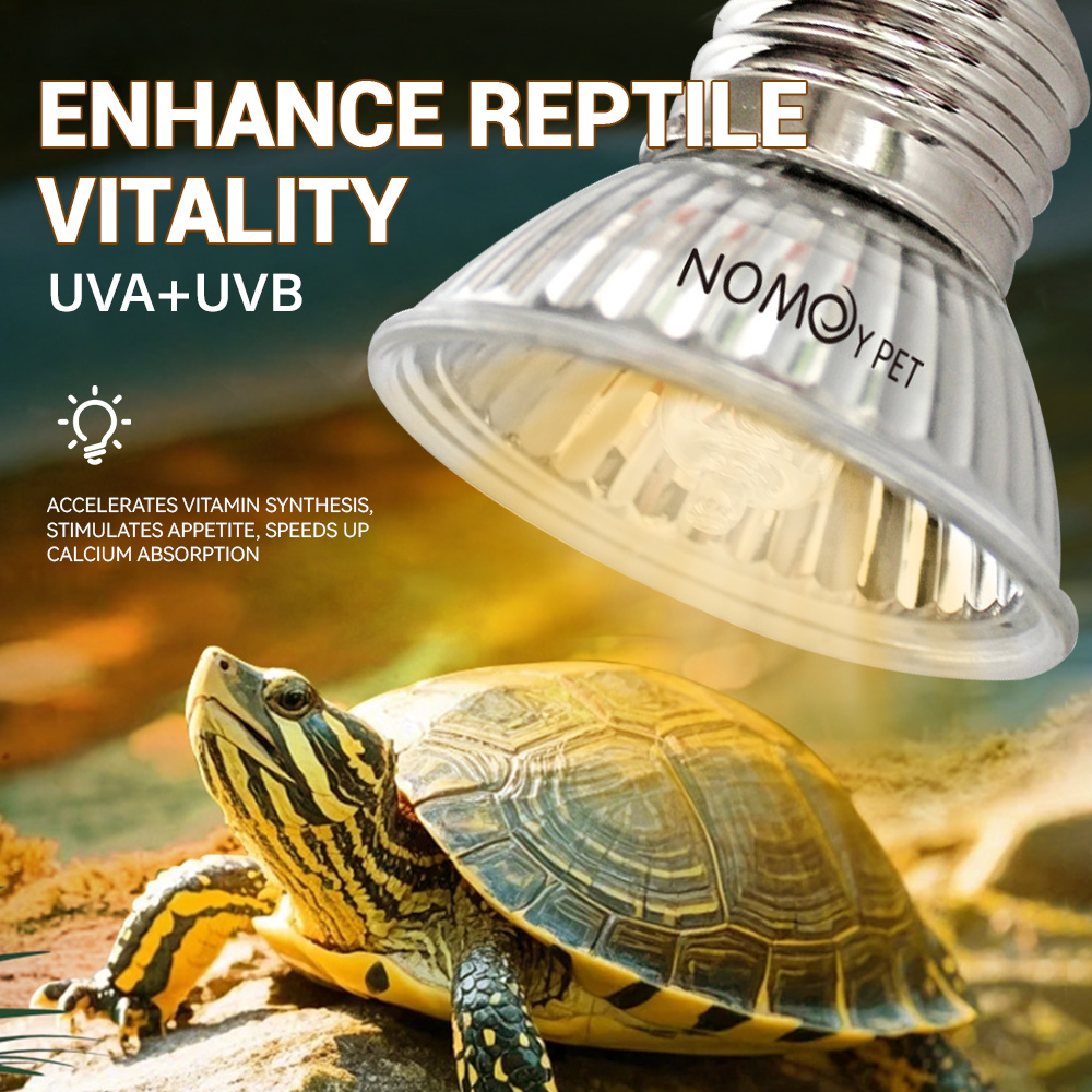 Reptile UVA UVB 50W Lamp Vitam - огляд і ціна Vitamin D3 Reptile