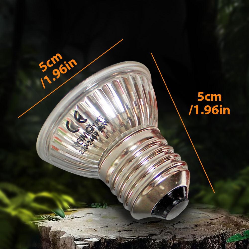 Reptile UVA UVB 50W Lamp Vitam - огляд і ціна Vitamin D3 Reptile
